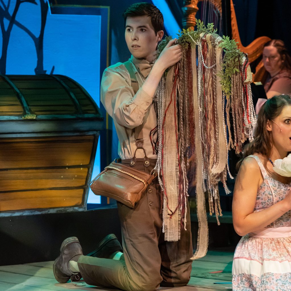 The Mute in The Fantasticks at Town Hall Arts Center 2021. Photo: Rachel Graham.